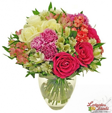 Apsveikuma pušķis 090