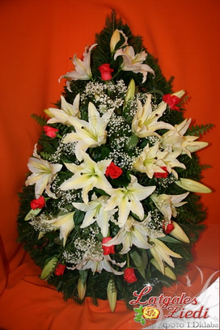 Sēru (bēru) vainags - "0001"