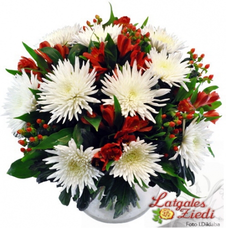 Apsveikuma pušķis 061