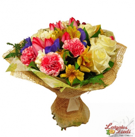 Apsveikuma pušķis 009