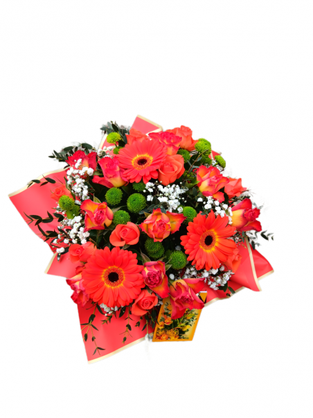 Apsveikuma pušķis "Pavasarīga mīlestība"