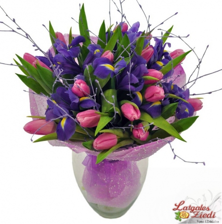 Apsveikuma pušķis 053