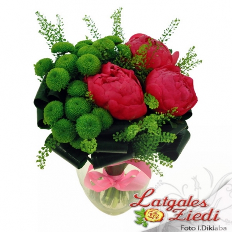 Apsveikuma pušķis 100 "Atmiņas"